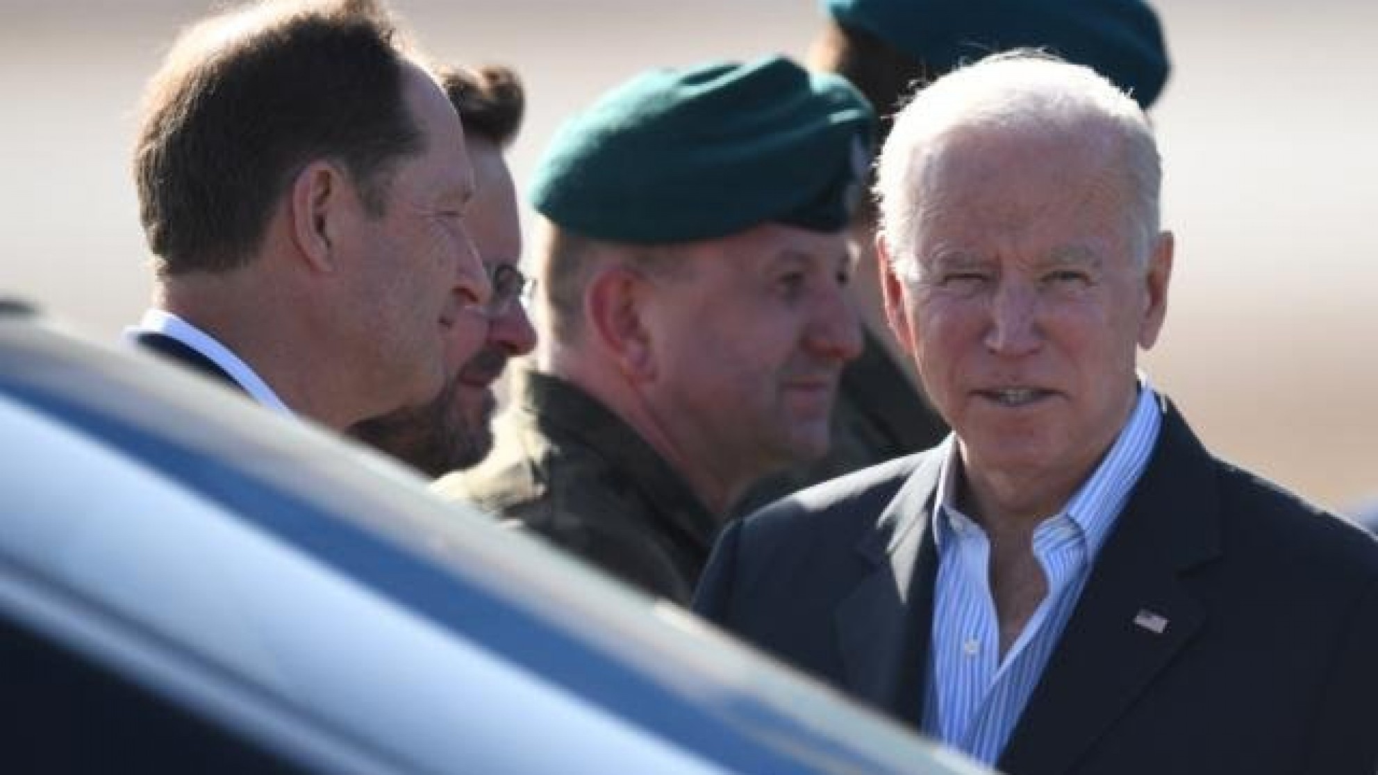Biden llegó a Polonia y lamentó "no poder ver de primera mano" la guerra